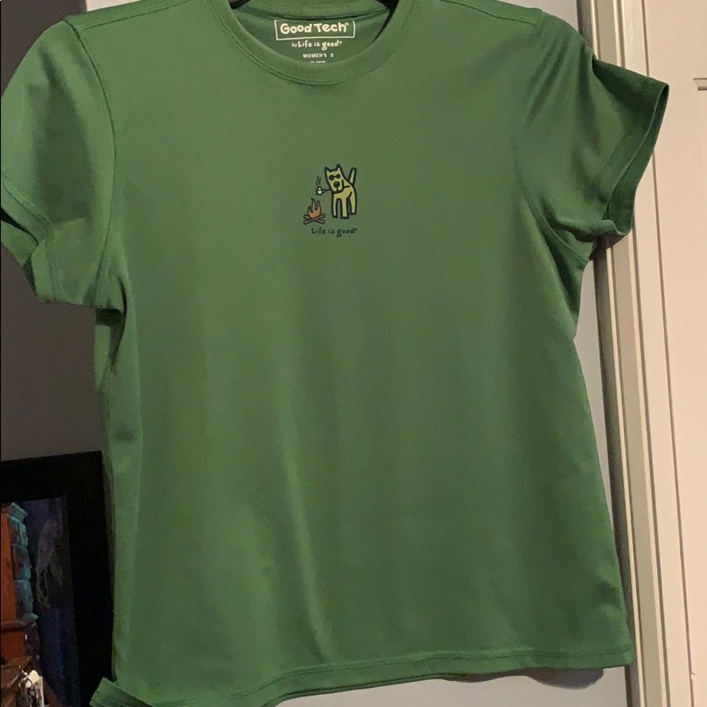 Green life is good shirt